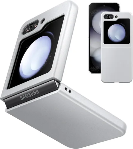 Miniatura 14 de Funda delgada para Galaxy Z Flip 5, parte trasera de policarbonato duro, sensación esmerilada, soporte de carga inalámbrica, ligera, a prueba