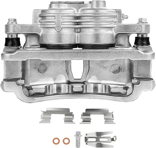 Miniatura 9 de SCITOO Pinza de freno delantera con soporte 19B2661, 19B2660 compatible con Acura ILX 2013-2015, Honda Civic 2013-2021, Honda CR-Z 2016, Honda Fit
