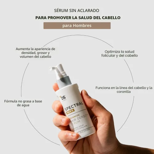 Miniatura 5 de DS Labs Spectral Suero de Densidad Capilar para Hombre (anteriormente Spectral.DNC-N), 60mL - Tratamiento Ligero de Uso Diario para un Cabello Más