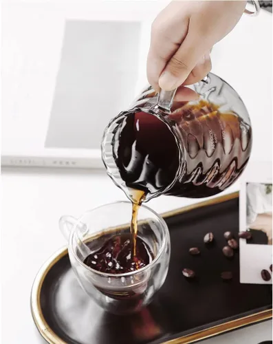 Miniatura 4 de JITEM Cafetera - Cafetera de boquilla larga, máquina de goteo manual para el hogar, cafetera fría elaborada a mano con filtro, cafetera de mesa