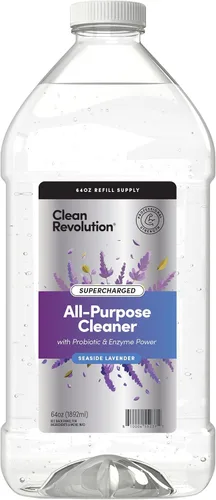 Miniatura 21 de Clean Revolution Suministro de repuesto para limpiador de superficies múltiples, no tóxico, ecológico y a base de plantas, listo para usar, lavanda