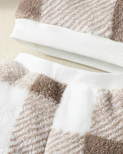 Miniatura 41 de Renotemy Conjunto de ropa para bebé recién nacida, para otoño e invierno, manga larga, pantalones, lindo conjunto de ropa para bebé niña