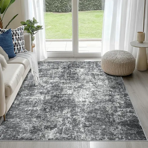 Miniatura 32 de 5x7 Area Rugs for Living Room Rug Washable: Abstract Rug for Dining Room Bedroom Carpet Non Slip 5 by 7 Indoor Modern Nursery Home Office Beige