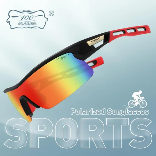 Miniatura 3 de Gafas de sol deportivas polarizadas para hombres y mujeres, TR90 UV 400, protección FHD lente ligera