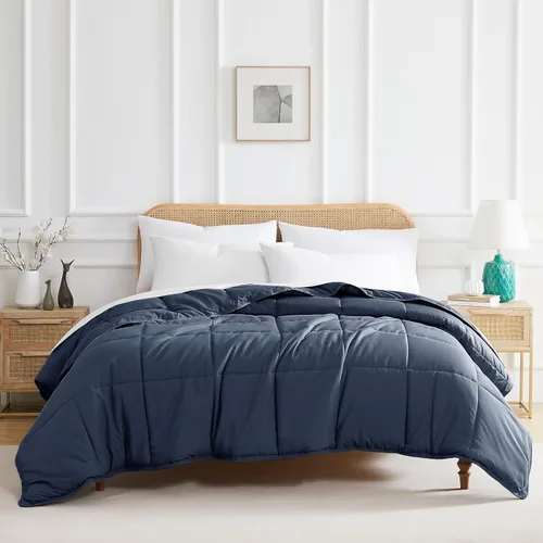 Miniatura 25 de Edredón ligero Southshore Fine Linens Vilano Springs, Microfibra, Bone, Full/ Queen Hueso