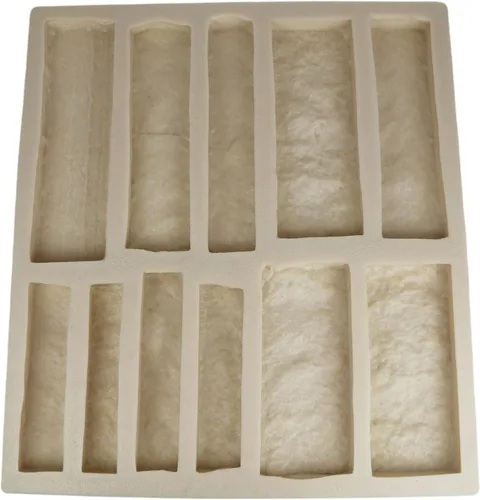 Miniatura 10 de Moldes de goma para hormigón, molde plano de cornisa de montaña, versión 1