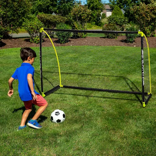 Miniatura 5 de Franklin Sports Blackhawk Set de fútbol portátil instantáneo 6 x 4