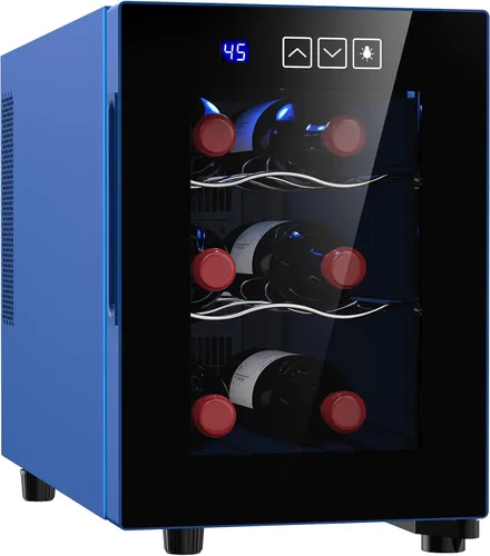 Miniatura 14 de Mojgar Refrigerador de doble cajón bajo mostrador de 24 pulgadas, refrigerador de dos cajones para interiores, refrigerador de bebidas de acero