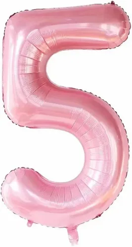 Miniatura 2 de Globos rosa claro del número 50 de 40 pulgadas con corona, globo de cumpleaños 50 para mujeres, decoraciones de cumpleaños 50, globos de decoración