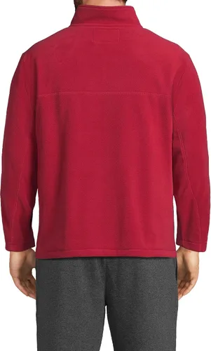 Miniatura 2 de Lands' End Jersey de forro polar con cremallera corta para hombre