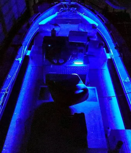 Miniatura 7 de Seaponer - Tira de luces LED marinas, tira de luces para pontón de barco Jon Bass, velero, kayak, luces LED marinas para luz de cubierta de barco