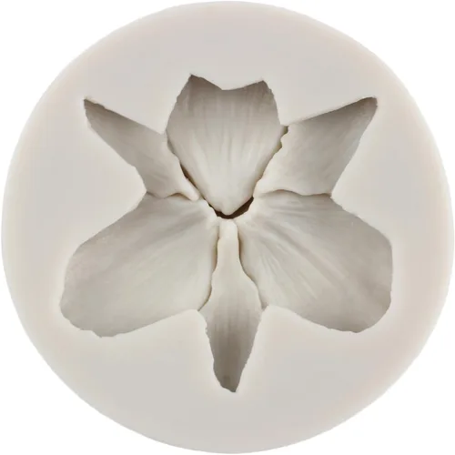 Miniatura 7 de Sijiangmold Molde de silicona de flor de hibisco, orquídea de hibisco, moldes de fondant, molde de caramelo de flores de plumeria, molde
