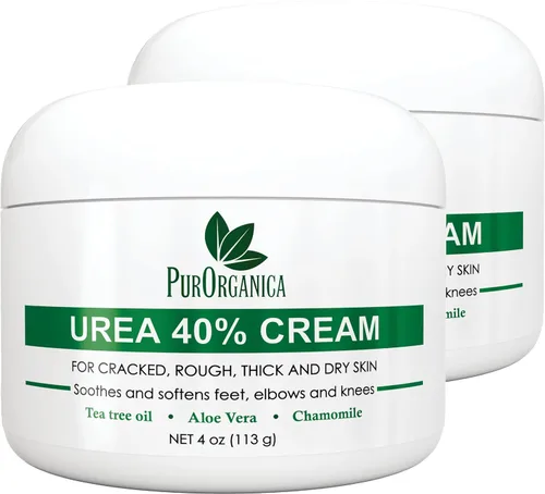 Miniatura 10 de Crema para los pies de urea al 40 %. 4 onzas, mejor removedor de callos, hidrata y rehidrata los pies, rodillas y codos, para la piel agrietada