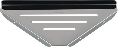 Miniatura 2 de 2 estantes esquineros de acero inoxidable 304 con tornillos, organizador de ducha triangular, soporte de jabón de montaje en pared para baño
