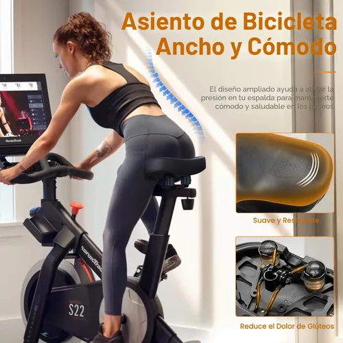 Miniatura 7 de Bike Seat Noseless Wide Bicycle Seat for Women Men, Bike Seats Cushion Comfort for Big Butt, Multiple Fit Saddle for Peloton, Electric, Exercise