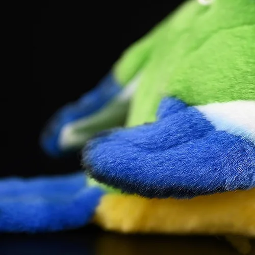 Miniatura 7 de Tiny Heart Juguete de peluche de pájaro de teta azul de simulación, realista, 5.51 pulgadas, suave y lindo para niños y niñas, regalos