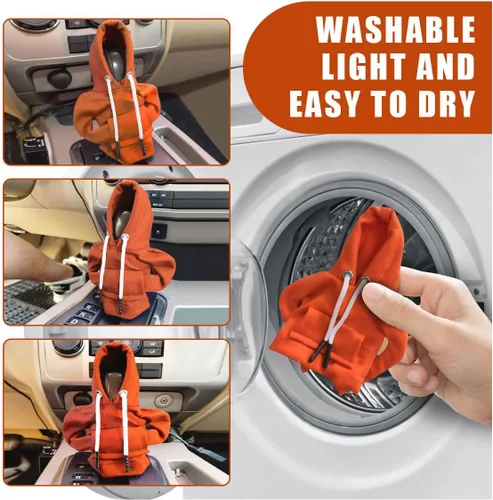 Miniatura 5 de Capucha de Cambio de Marchas para Coche, Elegante Cubierta de Pomo de Cambio, Mini Capucha para Cambio Automático, Lindos Gadgets