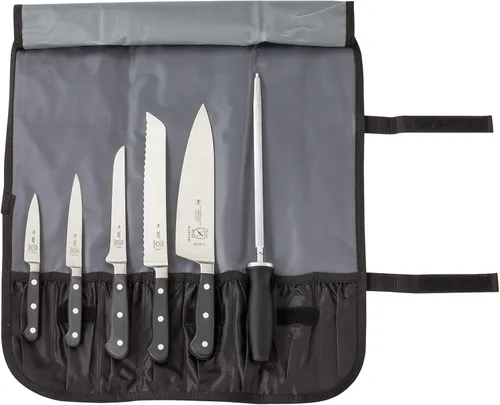 Miniatura 7 de Mercer Culinary Juego de cuchillos forjados Renaissance de 10 piezas, Negro