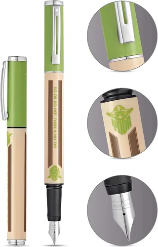Miniatura 2 de Sheaffer Star Wars Yoda con diseño temático de Yoda y detalles de personajes auténticos, detalles pulidos de gel