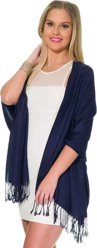 Miniatura 100 de Pashminas, chales y mantones para usar con vestidos de noche y en bodas, grandes y suaves