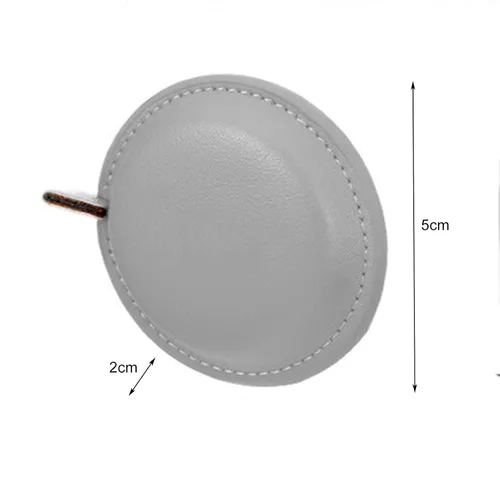 Miniatura 3 de Cinta métrica suave para el cuerpo, 59.1 in, 60 pulgadas, cinta métrica de doble escala, cinta métrica retráctil para medición corporal, costura