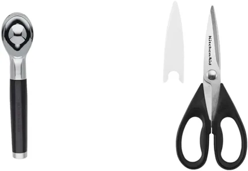 Miniatura 10 de KitchenAid Cuchara de helado clásica, talla única, negro 2 y KE112OHOBA KitchenAid Classic Euro Peeler, talla única, negro 2
