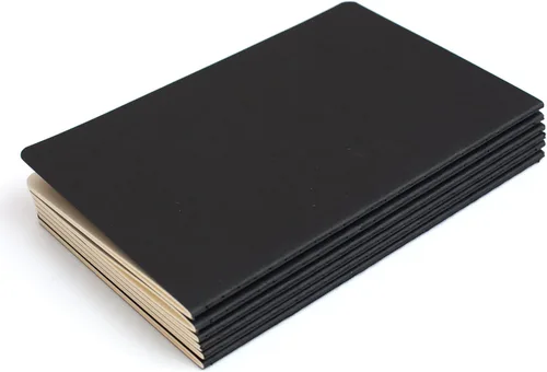 Miniatura 5 de TWONE Paquete de 6 cuadernos – 60 páginas rayadas/30 hojas, diario de tapa suave de papel grueso premium para viajes, oficina, trabajo, oficina