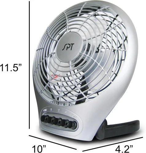 Miniatura 5 de SF-0703: Ventilador de escritorio de 7″ con ionizador