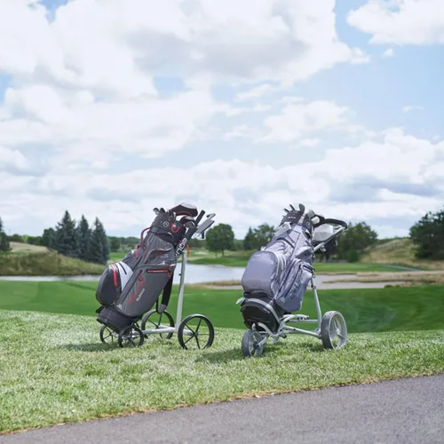 Miniatura 9 de Big Max Dri Lite Silencio 2 - Bolsa impermeable para carrito de golf con protector de 14 vías para club de golf con parte superior, bolsillos