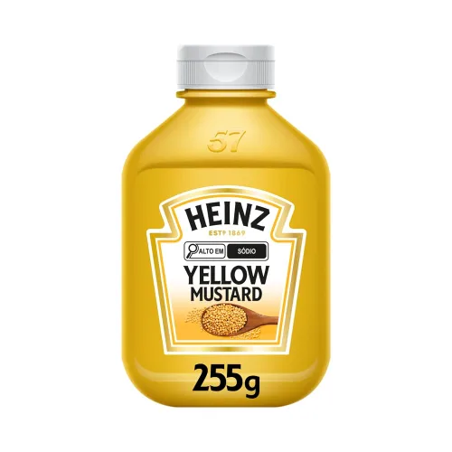 Miniatura 21 de Heinz Mostaza amarilla, 14 oz (396.89 g)