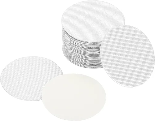 Miniatura 13 de PATIKIL Revestimiento de tapa de papel de aluminio de 3.32 pulgadas, 150 piezas resistentes a la inducción de manipulaciones selladoras térmicas