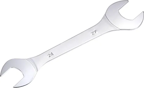 uxcell Llave fina de extremo abierto, 0.945 in x 1.063 in, espejo métrico, acero cromado de alto carbono, para mantenimiento doméstico y