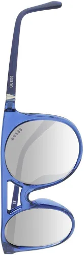 Miniatura 3 de Gafas de sol Guess (GU-6926-S 90B) Transparente Azul - Matt Blue - Grey Gradient lens