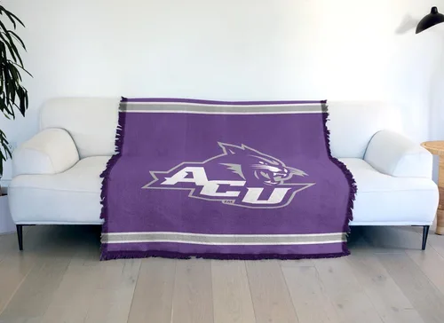 Miniatura 6 de LOGOVISION Manta Abilene Christian University, 50x60 Logo Primary WovenThrow