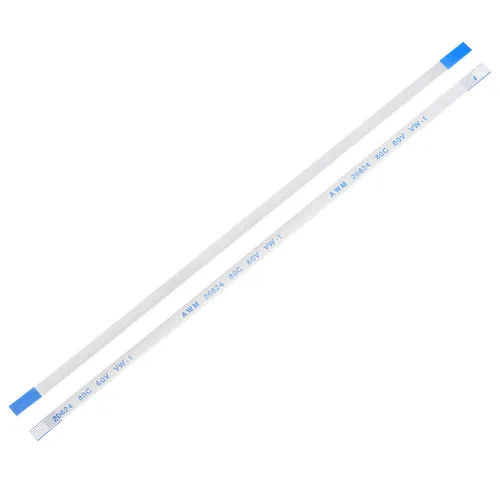 Miniatura 11 de uxcell Cable plano flexible, 10 pines de 0.020 in de paso de 5.906 in FPC FFC cable de cinta flexible para TV LCD, reproductor de DVD, laptop, 5