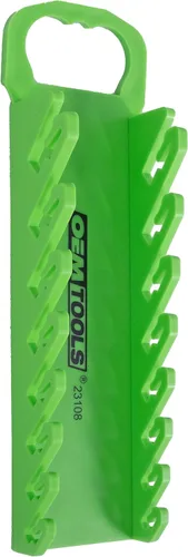 Miniatura 11 de OEMTOOLS 23106 Organizador de llaves inversas con asa, para tienda, garaje o caja de herramientas, organizadores y almacenamiento para un transporte