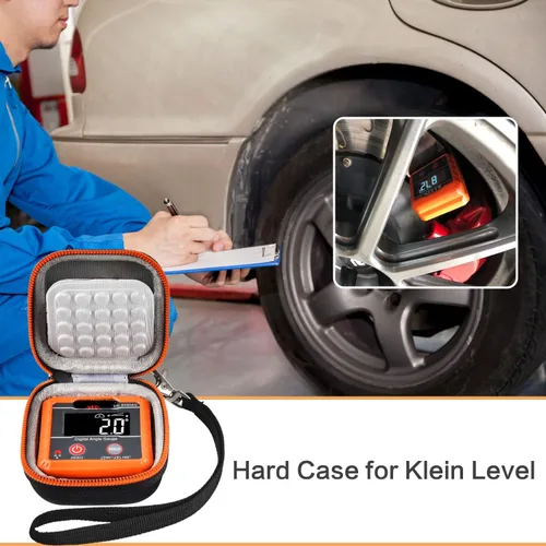 Miniatura 6 de Estuche ANKHOH Compatible con Nivel Digital Electrónico y Medidor de Ángulo Klein Tools 935DAG, Buscador de Ángulos Protractores, Bolsa de Negro