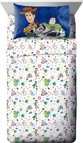 Miniatura 32 de Jay Franco - Juego de sábanas para niños con sábana bajera, sábanas planas y funda para almohada - Ropa de cama ultra suave con funda para almohada