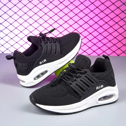 Miniatura 6 de Ugmikdo Zapatos para niños y niñas, tenis para correr, zapatos de aire, transpirables, ligeros, a la moda, para deportes, atletismo, gimnasio