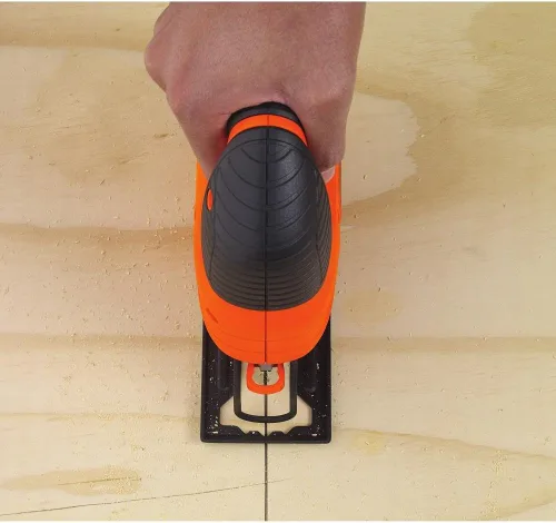 Miniatura 3 de BLACK+DECKER Sierra de calar, 4.5 amperios con abrazaderas IRWIN de agarre rápido, con una mano, mini bar, 6 pulgadas, paquete de 4