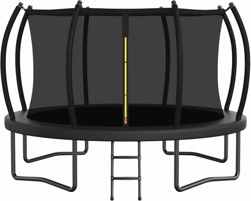ACWARMHOME Trampoline Outdoor 16FT 15FT 14FT 12FT 10FT 8FT with Enclosure, Non-Slip Ladder & Anti-Rust Coated Frame, Backyard Large Recreational
