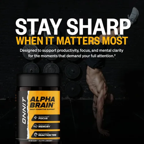 Miniatura 3 de ONNIT - Suplemento para el cerebro en cápsulas Alpha Brain