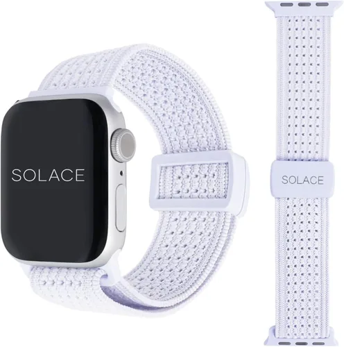 Miniatura 11 de Solace Sport Adapt - Correas para Apple Watch, nailon transpirable con cierre magnético, correa unisex para reloj inteligente, correa para Apple