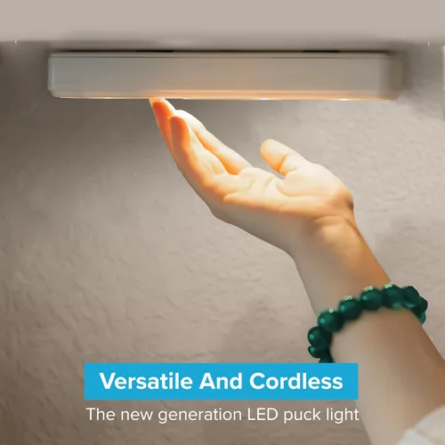 Miniatura 7 de Brilliant Evolution Luces Inalámbricas Táctiles Adhesivas con Control Remoto - 8.5"L Alimentadas por Batería Iluminación LED Bajo Gabinete