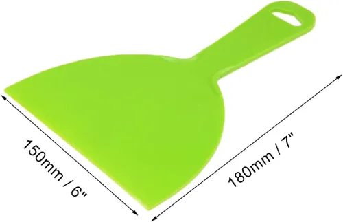 Miniatura 2 de 5 espátulas de masilla flexibles de plástico de 6 pulgadas, paquete de gran tamaño, desechable, herramienta de raspador de pintura de plástico