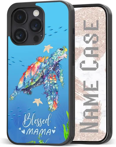 Miniatura 7 de Fundas para teléfono con nombre personalizable, bonita funda para madre abuela para iPhone 11, 12, 13, 14, 15, 16, 17 Pro Max Plus Mini Xr Xs