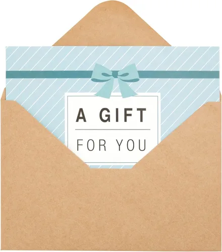 Miniatura 9 de Juvale Tarjetas de regalo en blanco, paquete de 36 unidades de 4 x 6 pulgadas, color azul, 250 GSM y sobres, certificados de regalo personalizables