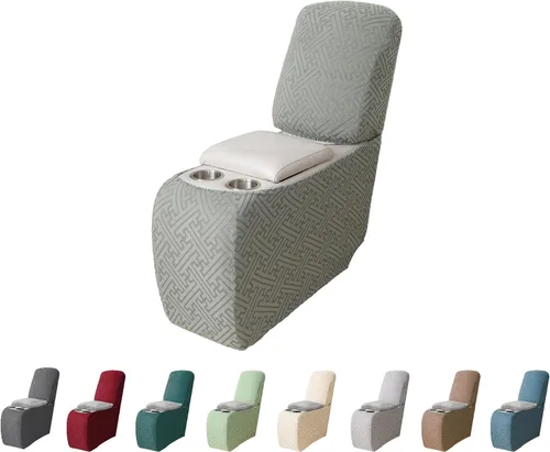Miniatura 122 de Fundas de sofá reclinable seccional 100% impermeables para sofá reclinable en forma de L, funda de sofá modular de esquina en forma de L, fundas
