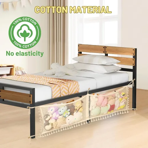 Miniatura 4 de Ofiray-home Hamaca de animales de peluche, red de almacenamiento de animales de peluche, decoración del hogar del dormitorio de los niños, red