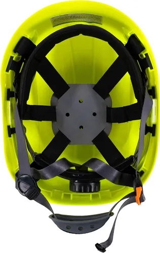 Miniatura 3 de PPE by JORESTECH - Casco de ABS para trabajar en altura y rescate con trinquete ajustable de suspensión de 6 puntos con certificación ANSI Z89.1-14